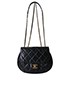 CC Round Flap Crossbody, front view